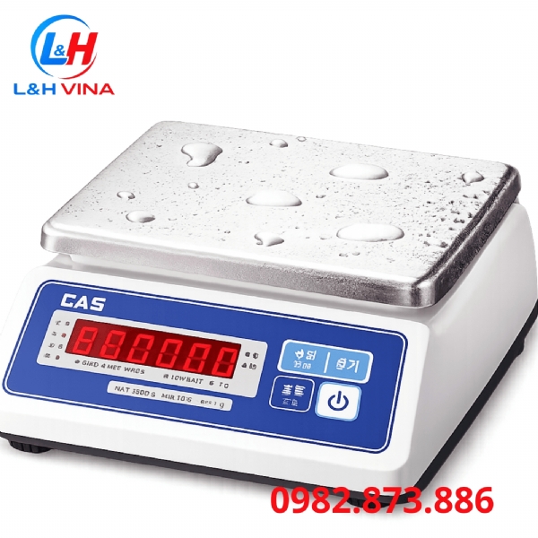 CÂN ĐIỆN TỬ CHỐNG NƯỚC CAS SWII-EW-30kg